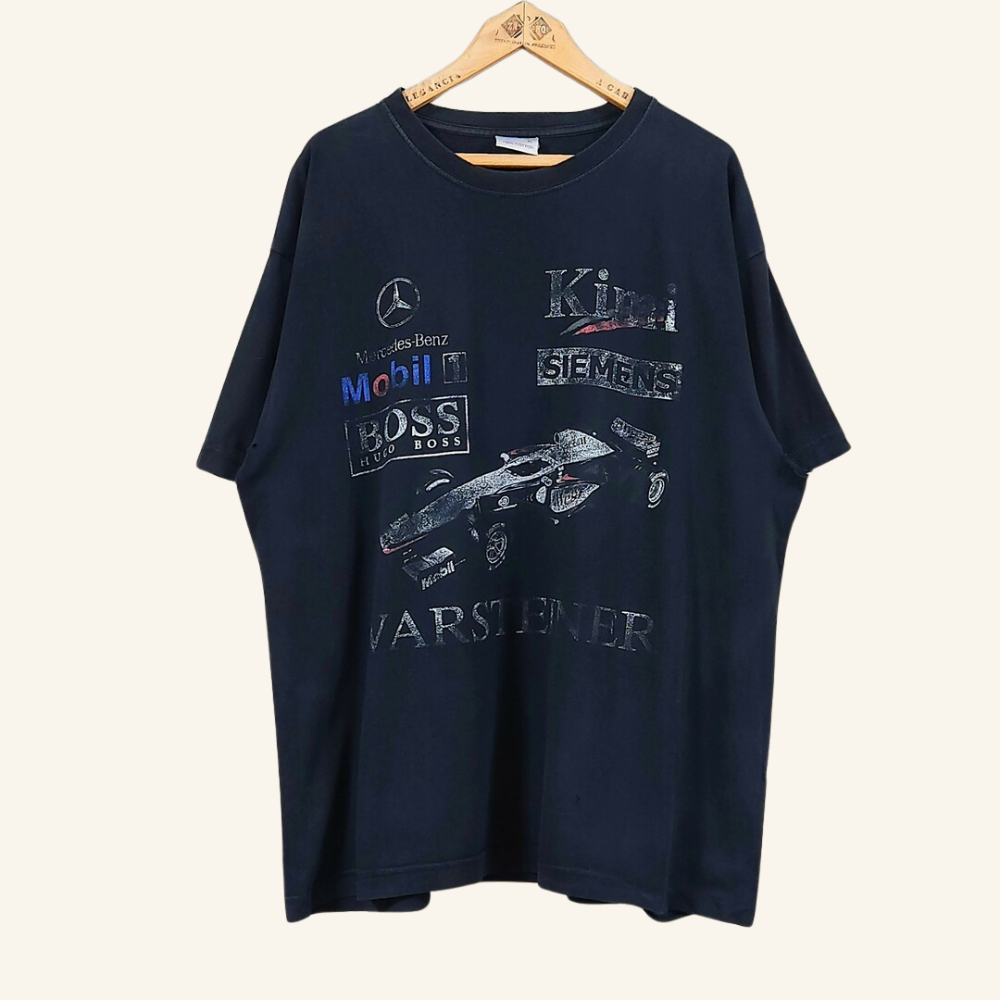 【レア】キミ・ライコネン 2002年 マクラーレン時代 Tシャツ | F1レジェンド ヴィンテージ XL