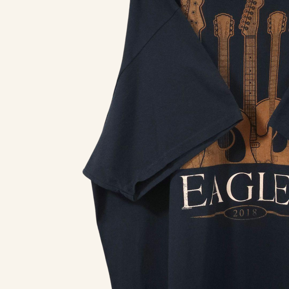 Rare Eagles 2018 'America' Tour Vintage Concert Tee - Rock Merch Must-Have