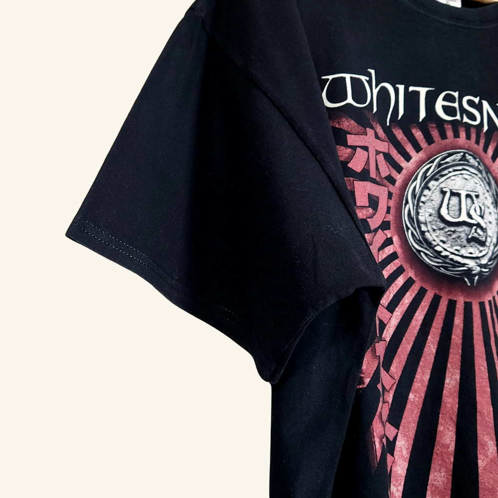 【Extremely Rare】Whitesnake 2013 Europe Tour T-Shirt - Unique Japanese Print Design (A Must-Have Item for Rock Collectors)