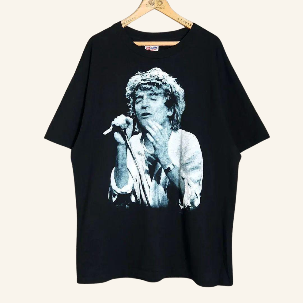 Rare Vintage 1993 Rod Stewart "A Night to Remember" Tour T-Shirt | USA Made Hanes Single Stitch | Excellent Condition