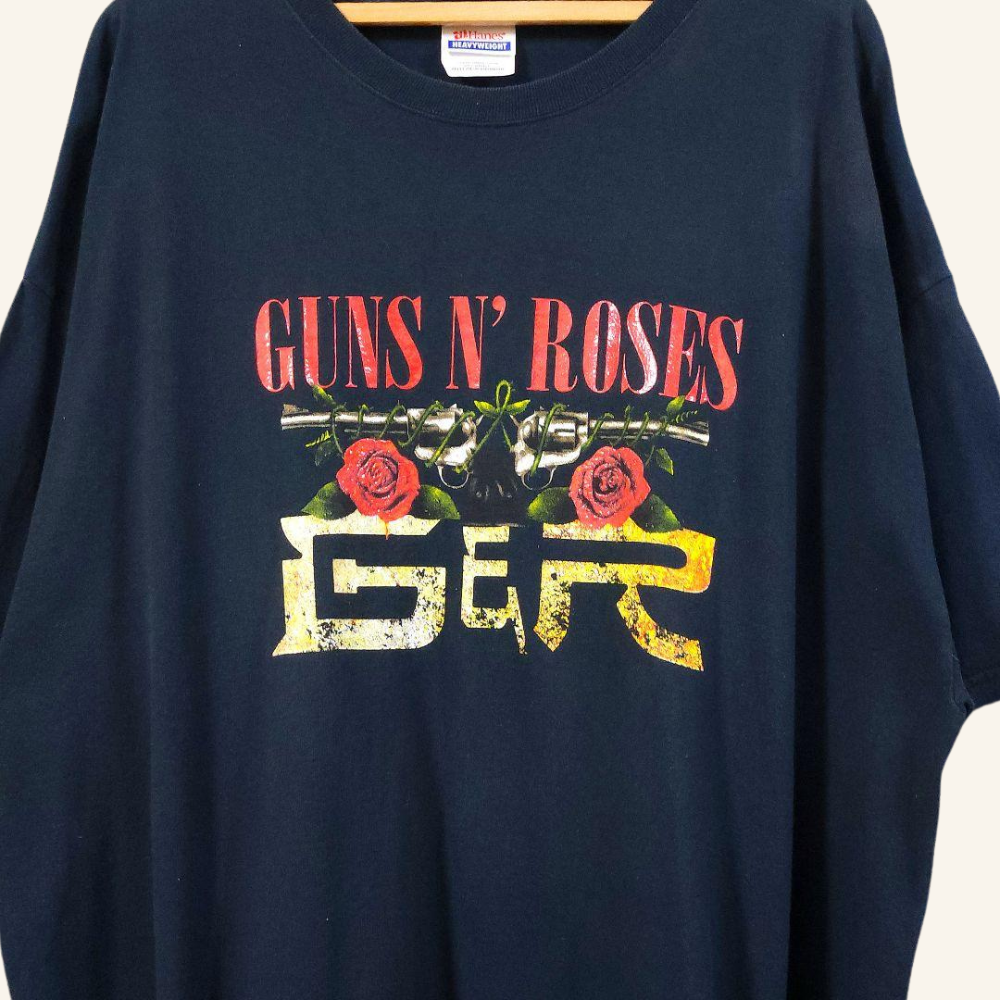 [Rare] Guns N' Roses 2006 American Tour T-Shirt | Vintage Rock Tee 2XL | Collector's Item