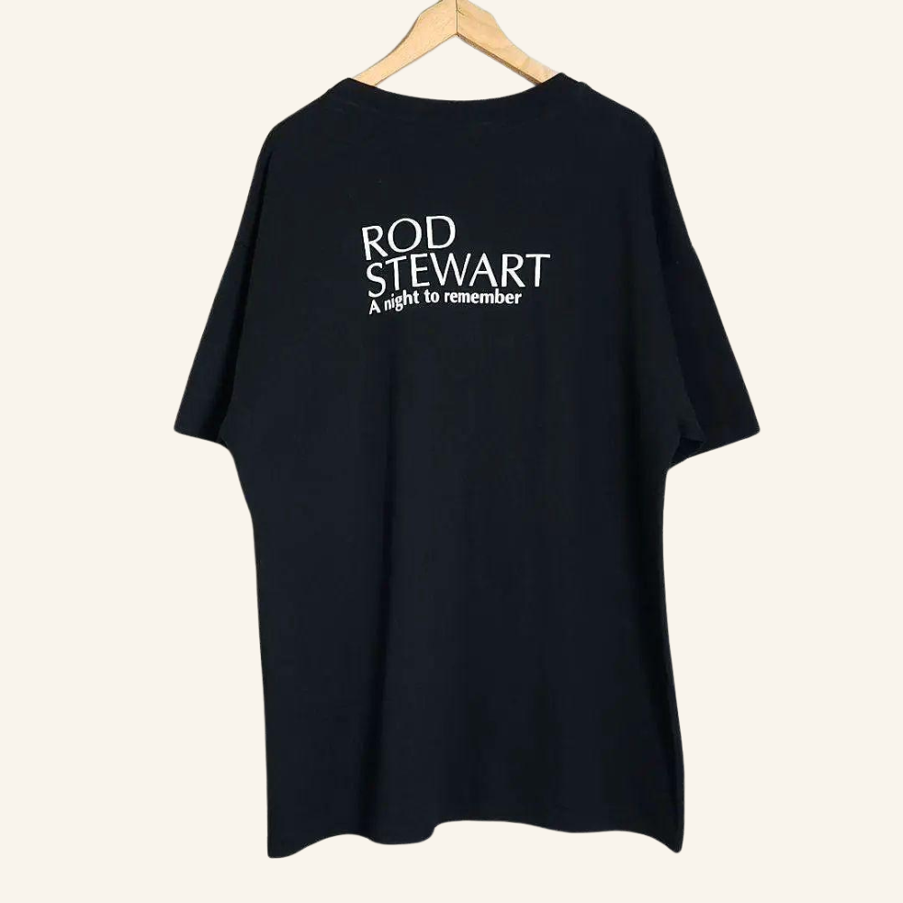 Rare Vintage 1993 Rod Stewart "A Night to Remember" Tour T-Shirt | USA Made Hanes Single Stitch | Excellent Condition