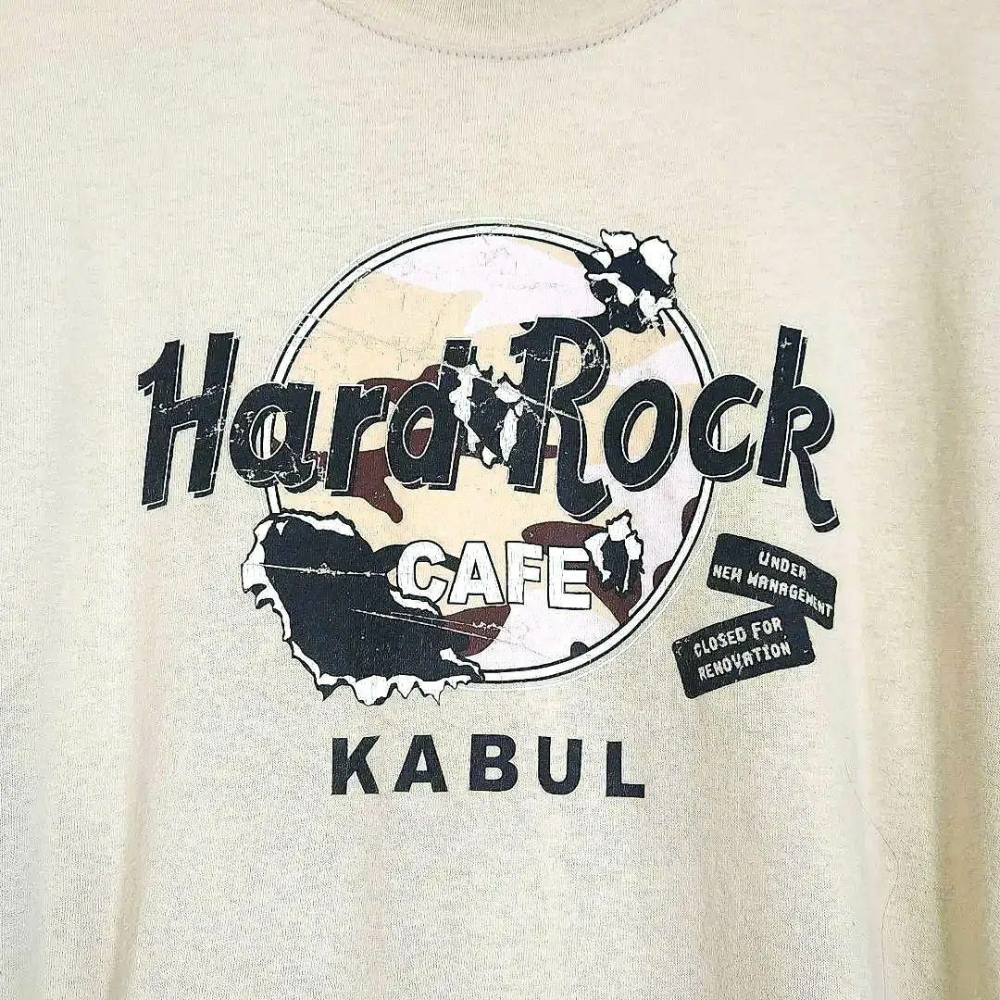 HardRock cafe Kabul T-shirt - TimelessThreadsBoutique