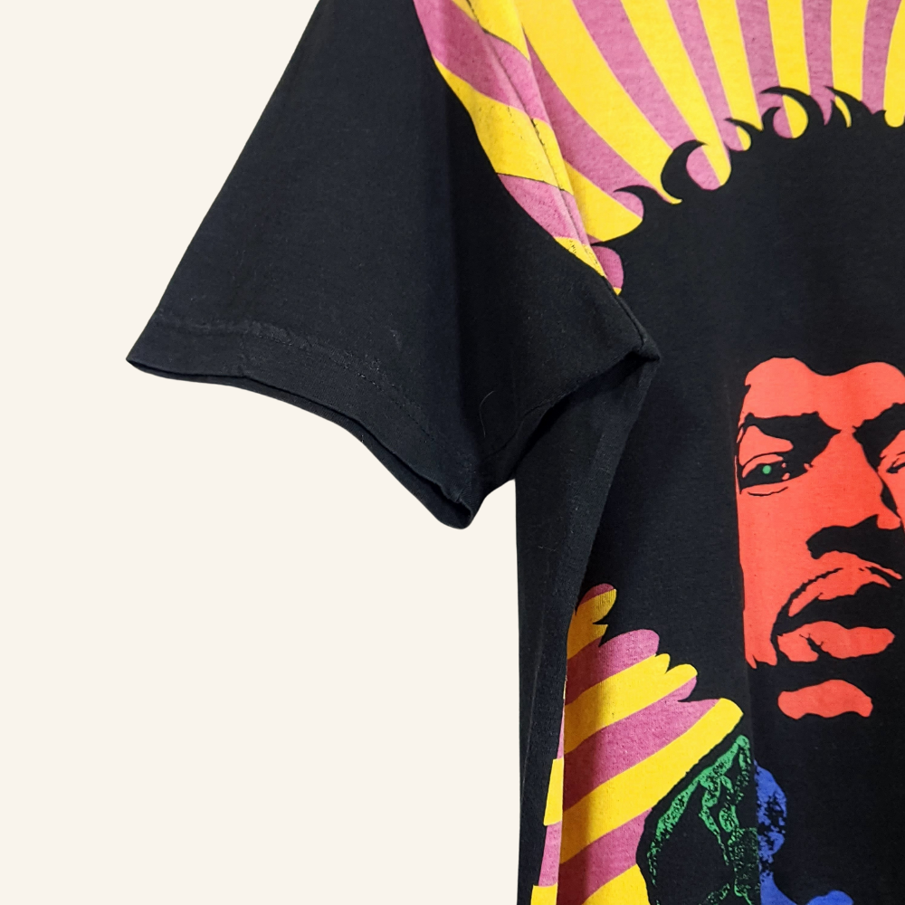 Jimi Hendrix Psychedelic Portrait T-Shirt Tultex - TimelessThreadsBoutique