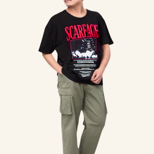 【レア】スカーフェイス 1983年 映画公式 Tシャツ | アル・パチーノ  | 希少 XLサイズ | 極美品