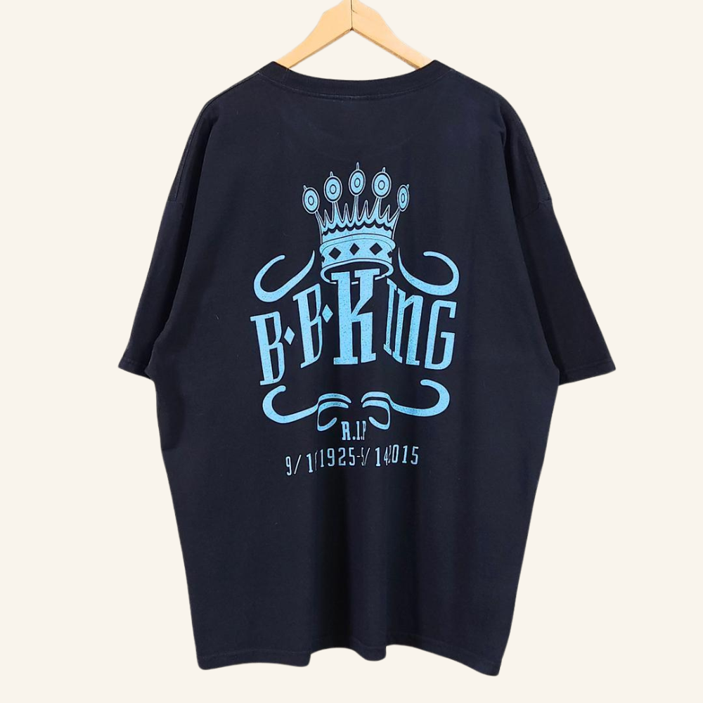 【Rare Gem】B.B. King Tribute T-Shirt - A Timeless Piece for Blues Aficionados (Exclusive Collector's Item)