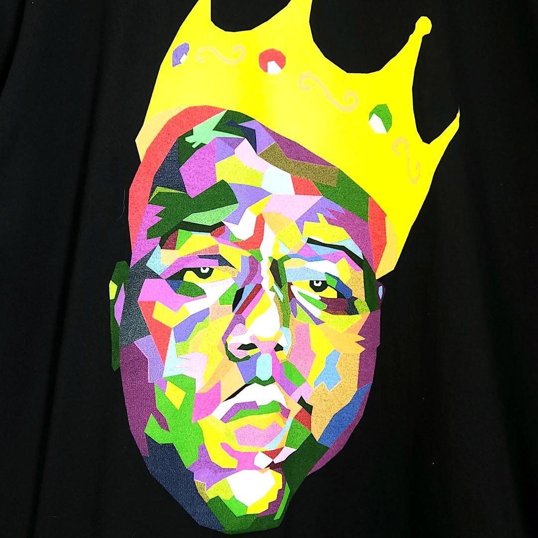 Official Licensed Notorious B.I.G. T-shirt - Oversized Pop Art Design, Short Sleeve, Unisex, Hip Hop Legend Rapper Merch