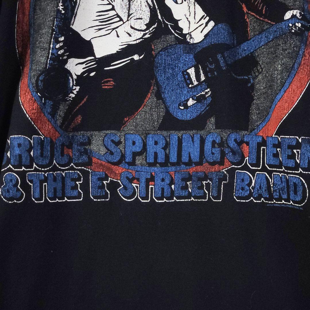 Official Bruce Springsteen 2012 Tour T-shirt - Made in USA, Rock Legend Band Tee, Size L